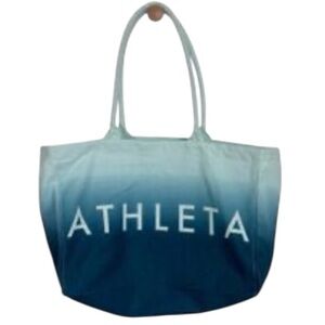 Athleta Blue Ombre Extra Large Tote Bag